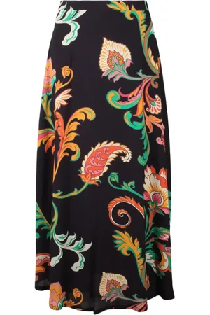 Etro Paisley-print midi skirt