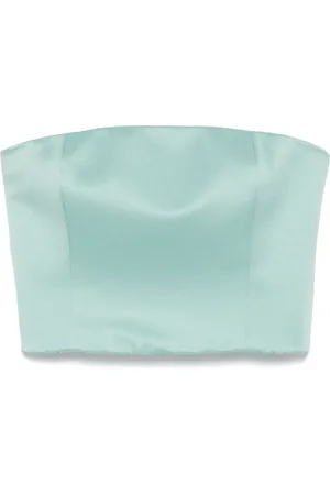 Emporio Armani Boned-bodice top