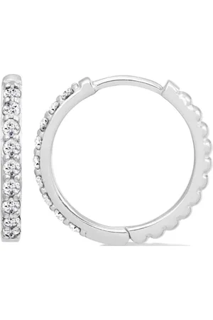 Dower and Hall Lumiere hoop earrings
