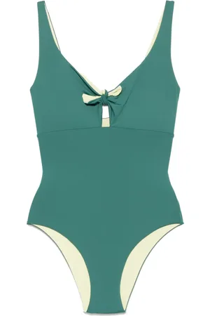 FISICO Knot-detail swimsuit