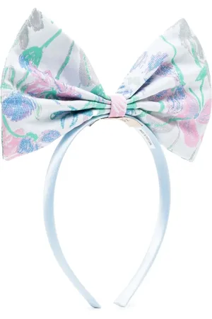 HUCKLEBONES LONDON Giant bow head band