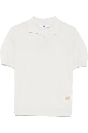 Msgm Knitted polo shirt