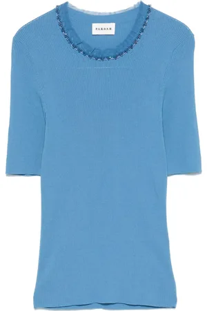 P.A.R.O.S.H. Bead-embellished T-shirt