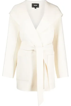 Mackage Belted hooded wool jacket