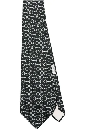 Hermès 1990s silk tie