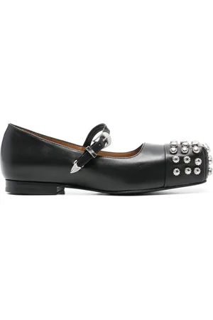 TOGA PULLA Stud-detail ballet flats