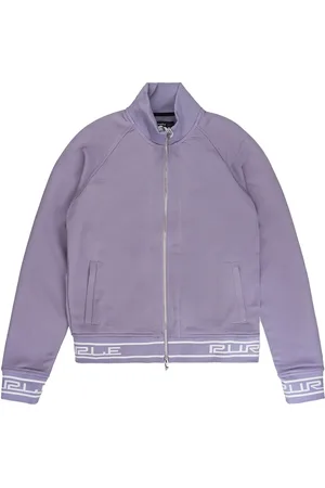 Purple Brand Tricot "Lavender Grey" track jacket