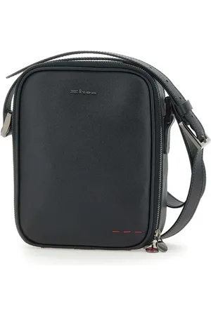 Kiton Leather messenger bag