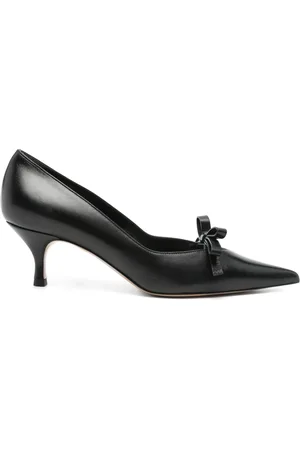 Casadei 70mm bow-detailed pumps