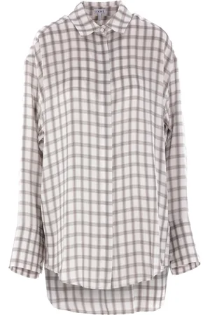 Loewe Checked silk shirt