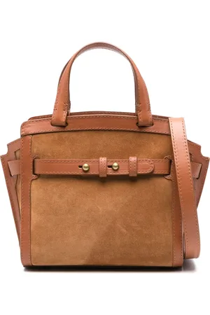Officine creative Saddle 009 suede tote bag