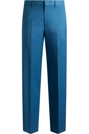 Etro Wool straight-leg trousers