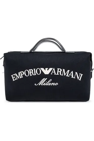 Emporio Armani Embroidered logo tote bag