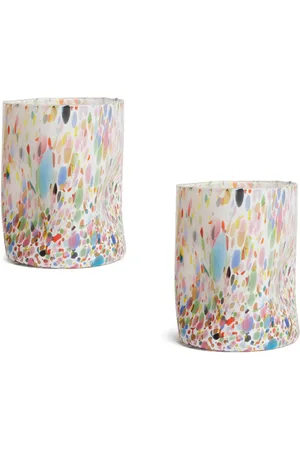 BITOSSI Bicchieri abstract-print (set of two)