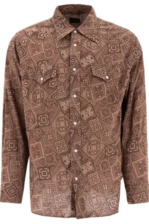 KAPITAL Bandana-print shirt