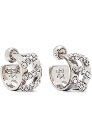 Givenchy Stitch crystal-embellished earrings