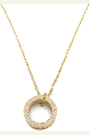 Bvlgari 2010s pre-owned 18K rose B.Zero1 necklace
