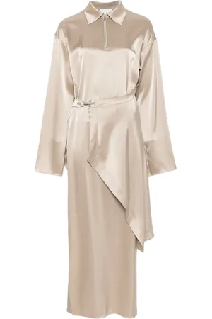 Nanushka Draped midi dress