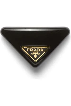 Prada Plexiglas triangle hair clip