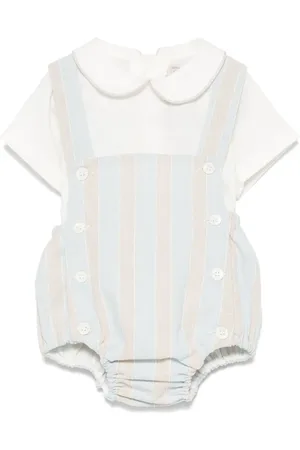 LA STUPENDERIA Stripe shorties set