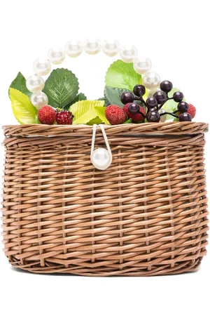 MONNALISA Fruit-detail tote bag