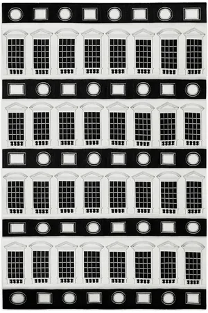 FORNASETTI Architettura plaid throw (200cm x 140cm)