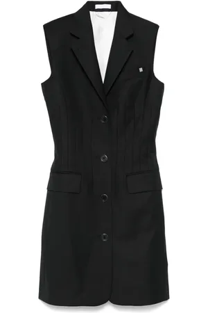 Helmut Lang Waisted blazer dress