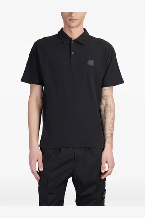 Stone Island Compass-motif polo shirt