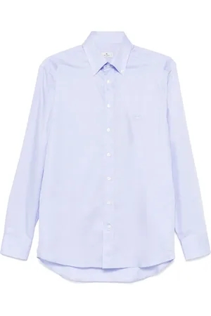 Etro Logo-embroidered button-down shirt
