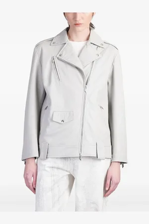 SALVATORE SANTORO Leather biker jacket