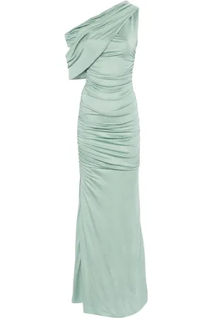 BLUMARINE Ruched maxi dress