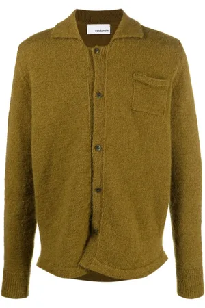COSTUMEIN Spread-collar pocket cardigan