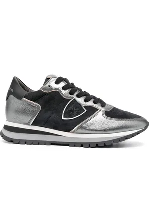 Philippe model TRPX leather low-top sneakers