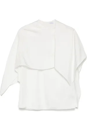 Salvatore Ferragamo Asymmetric design top
