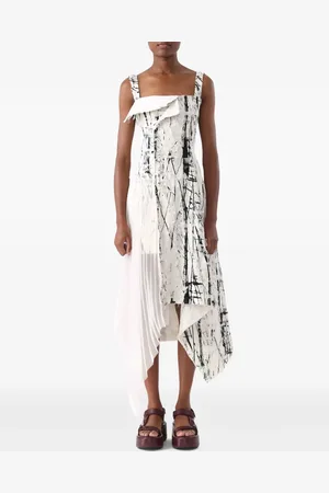 Jason Wu Jacquard asymmetric dress