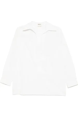 Hermès 1990-2000s poplin blouse