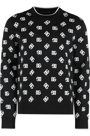 Dolce & Gabbana Monogram-jacquard sweatshirt