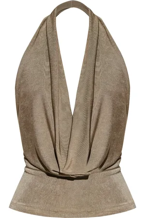 MISBHV Draped-detail blouse