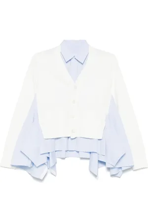 SACAI Cardigan-layered top