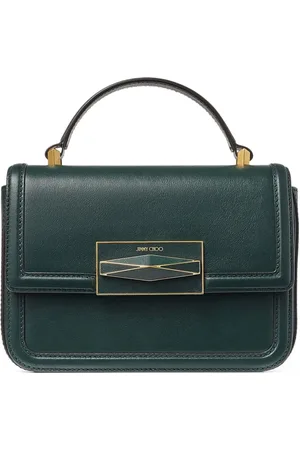 Jimmy Choo Diamond leather top-handle bag
