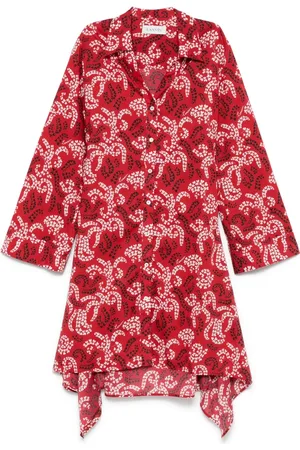 Lanvin Printed midi dress