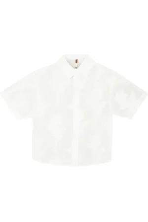 CAROLINE BOSMANS Floral-print shirt