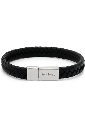 Paul Smith Braided leather bracelet