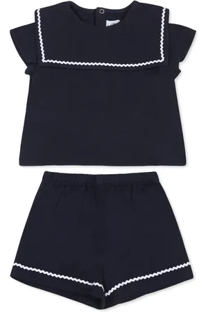 Petit Bateau Cotton short set