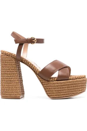 Gianvito Rossi 110mm Bebe espadrilles