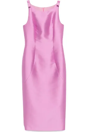 FELY CAMPO Bow-detail midi dress