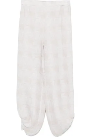 Emporio Armani Tied-cuffs trousers