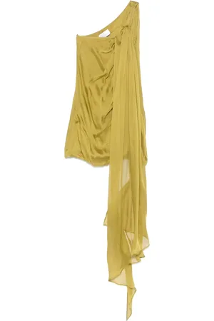 GIUSEPPE DI MORABITO Asymmetric one-shoulder mini dress