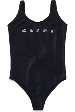 Marni Logo-print swimsuit