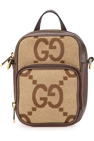 Gucci 2016-2024 Micro Jumbo GG Canvas Web Top Handle Bag satchel